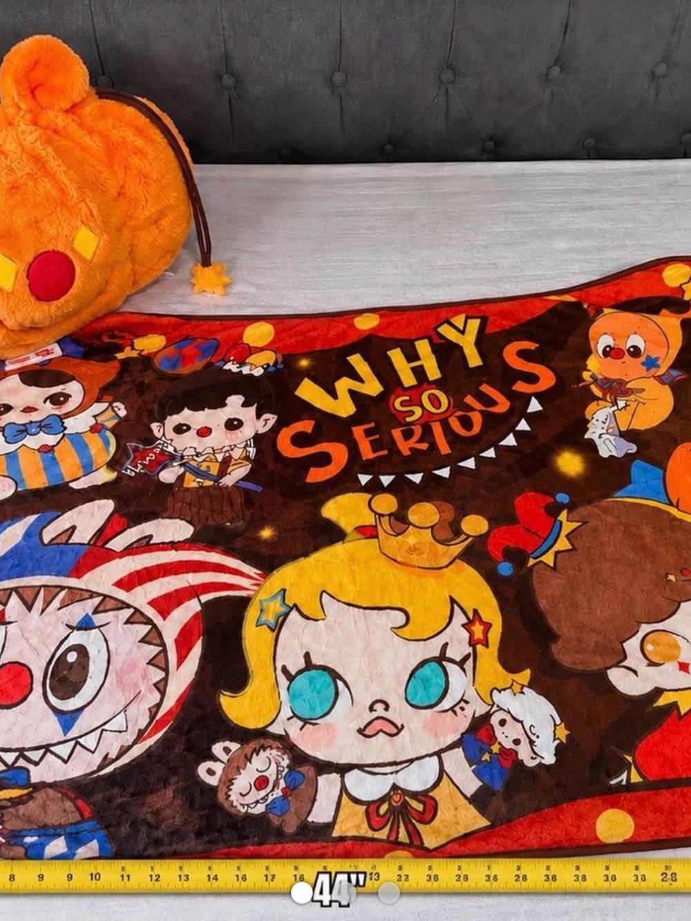 New Authentic Pop Mart Why So Series Blanket